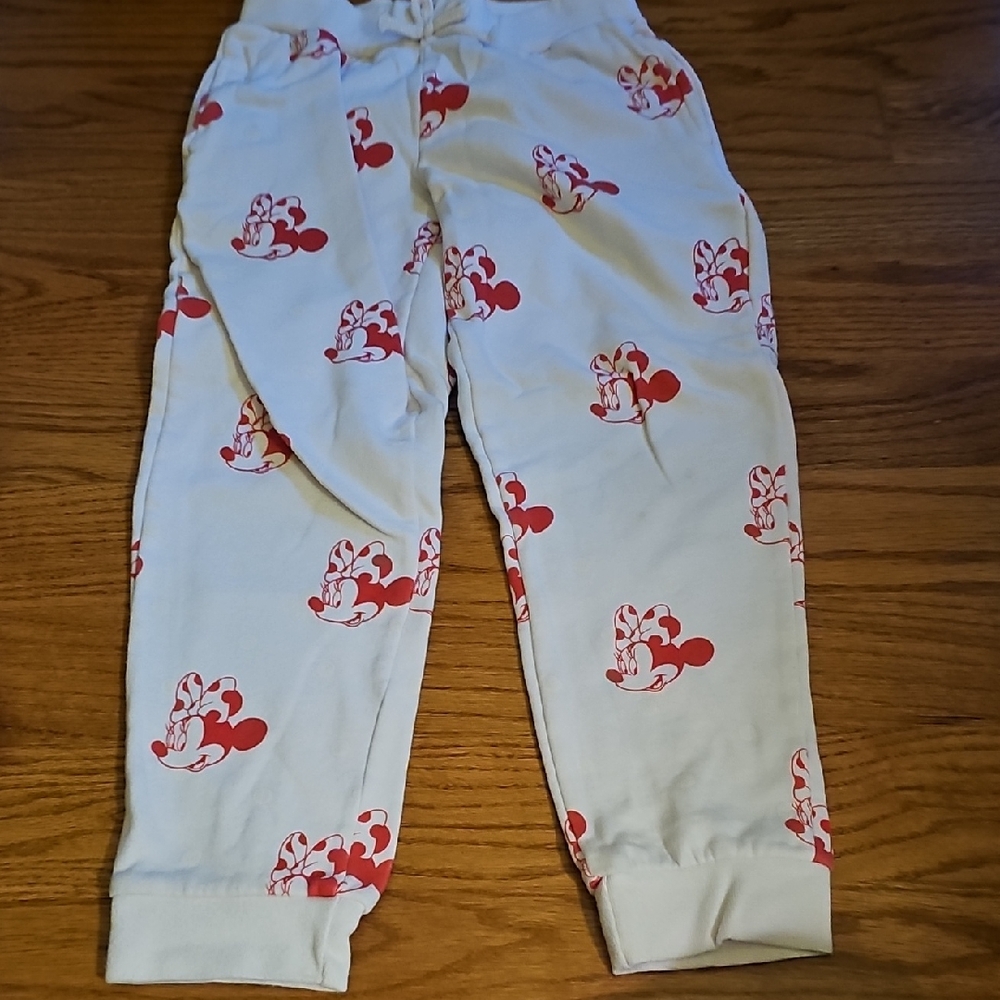 Mickey Mouse Print Jogger Pants